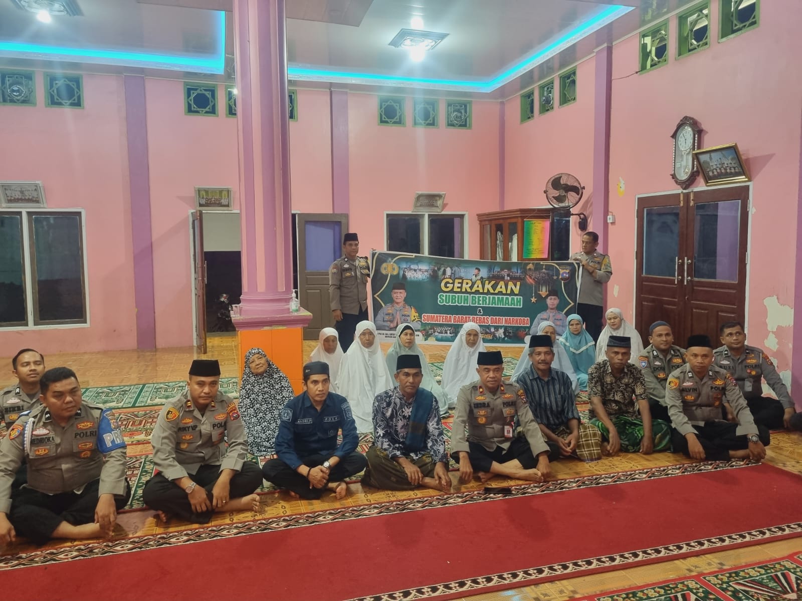 Rutinitas Polres Padang Pariaman Gerakan Subuh Berjamaah (GSB) Perkuat Nilai Spiritual, Rohani di Kepolisian