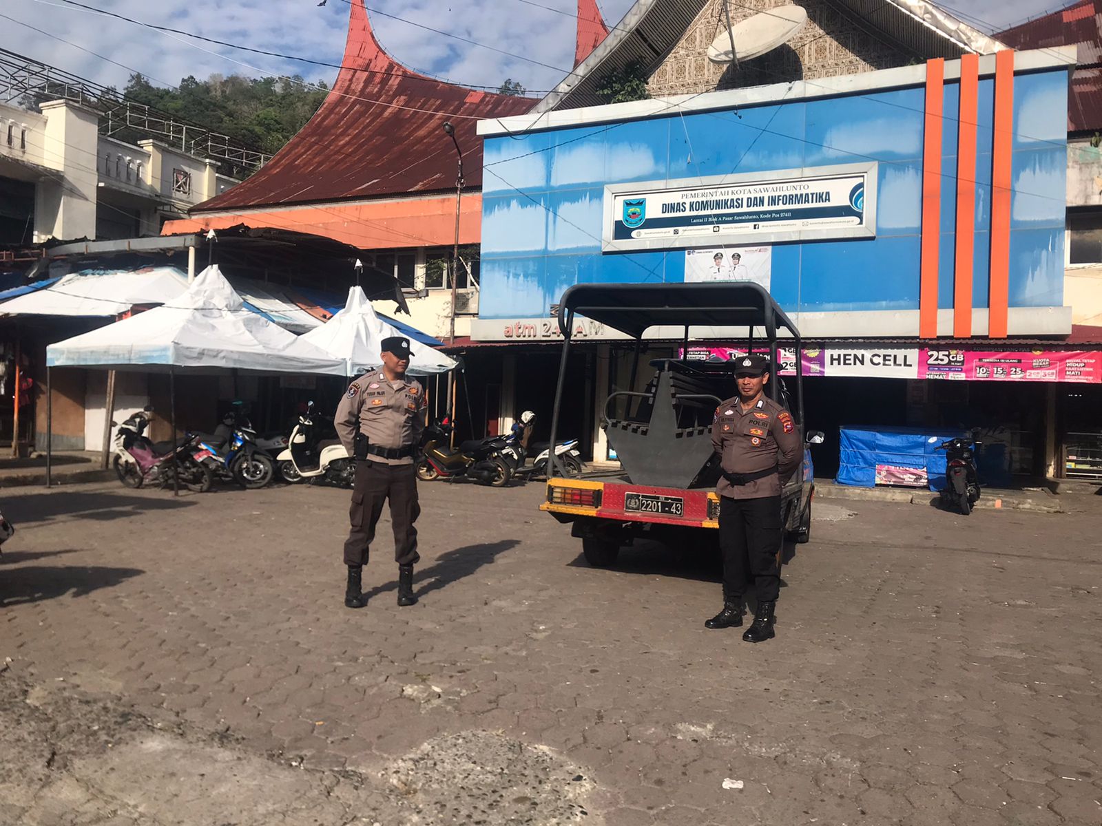 Polsek Sawahlunto Gencar Lakukan Patroli, Jaga Kamtibmas Tetap Kondusif