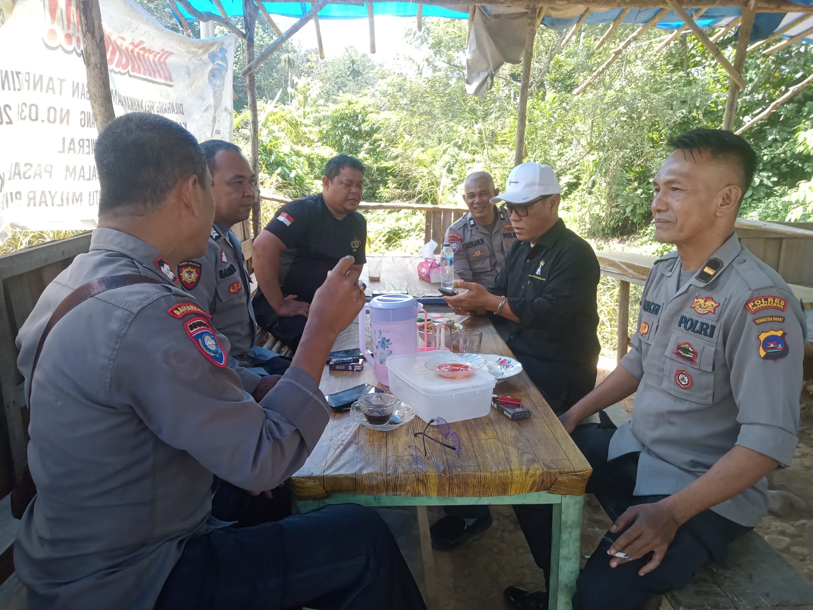 Polres Dharmasraya Tingkatkan Pengamanan Objek Vital, Patroli di Area PT. BRM Berjalan Lancar