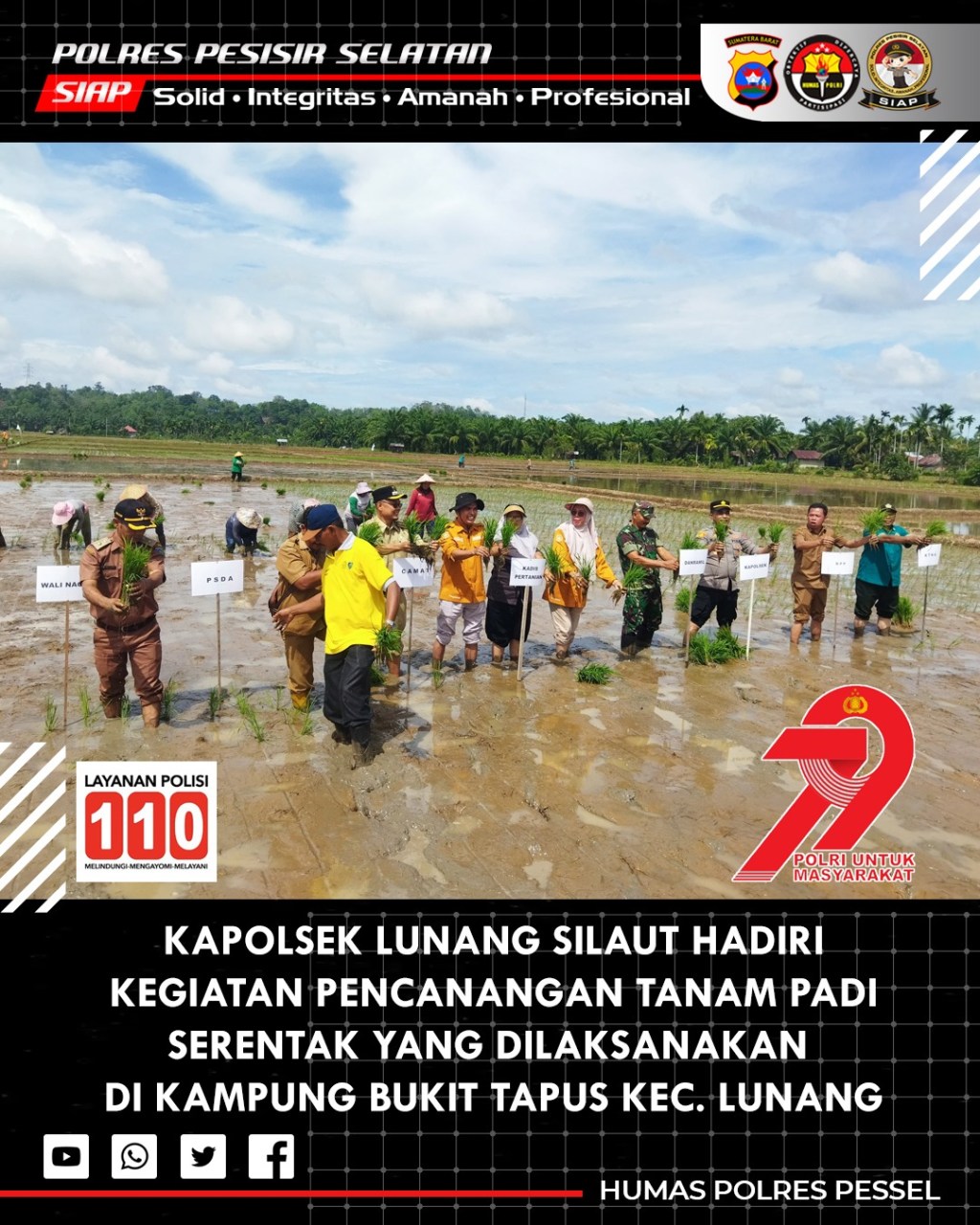 Kapolsek Koto XI Tarusan Edukasi Bahaya Narkoba di Forum Genre SMAN 1&nbsp;Tarusan