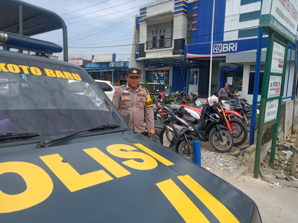 Berikan Rasa Aman, Polsek Koto Baru Tingkatkan Patroli di Tempat Keramaian dan Objek Vital