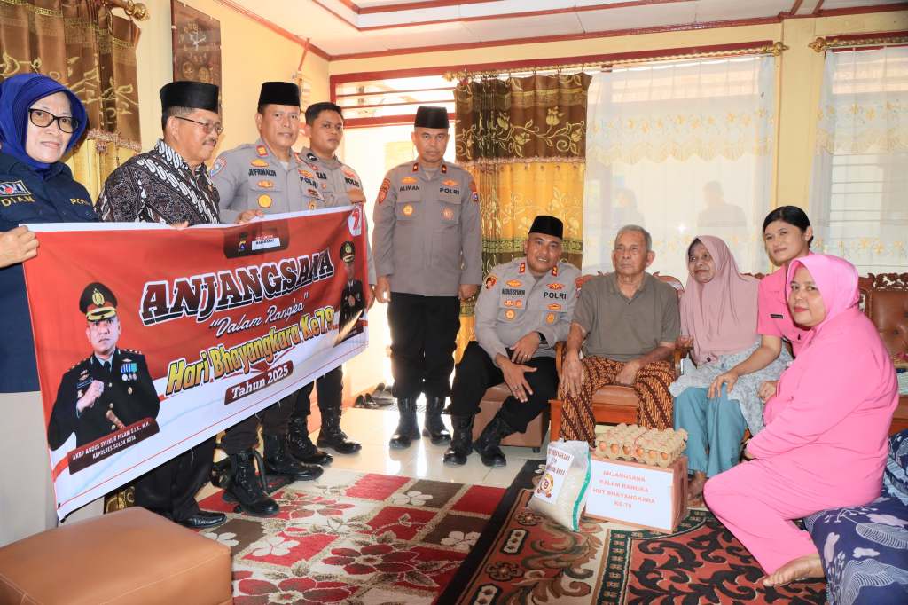 Kapolres Solok Kota Laksanakan Anjangsana dalam Rangka Hari Bhayangkara ke-79 Tahun&nbsp;2025