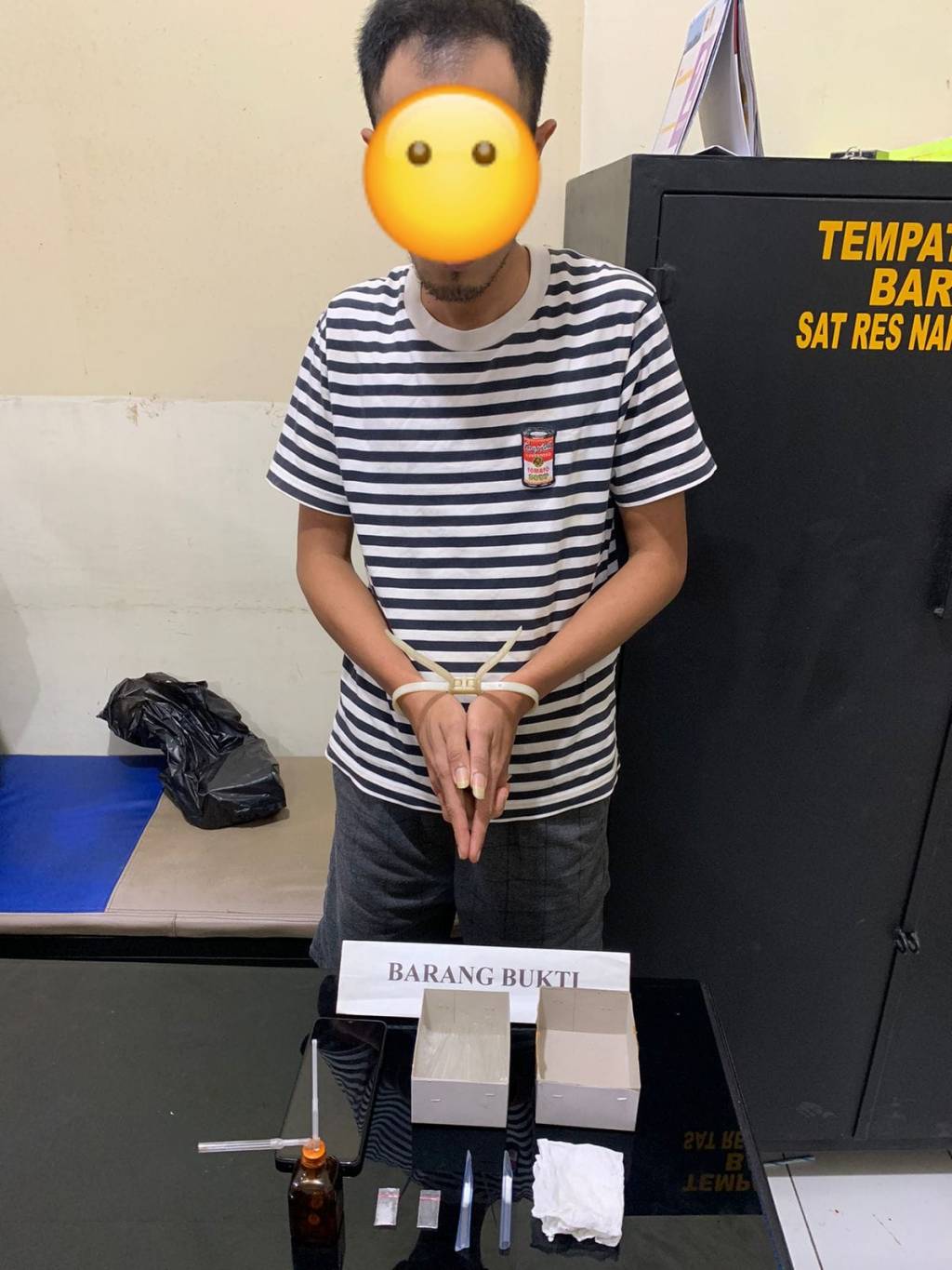 Diduga Terlibat Peredaran Narkoba,&nbsp; Polres Agam Tangkap IG dengan Barang Bukti&nbsp;Sabu