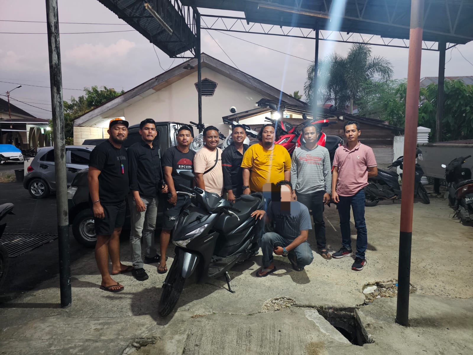 Polres Padang Panjang Ungkap Kasus Penipuan dan Penggelapan 7 Sepeda Motor, Lima Unit Berhasil Diamankan