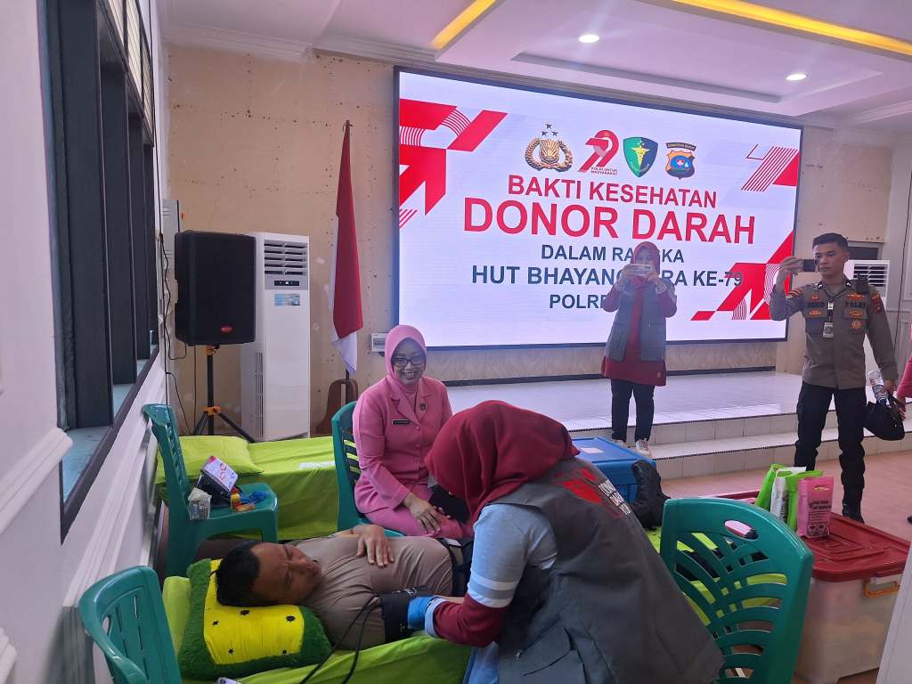 Polres Agam gelar Bakti kesehatan dalam rangka Hari&nbsp; Bhayangkara&nbsp;ke-79