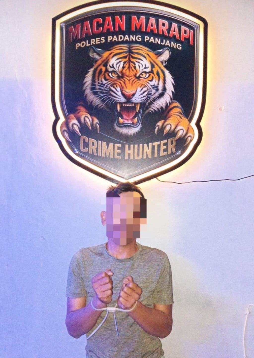 Diduga Cabuli Anak Dibawah Umur, Pria 34 Tahun Ditangkap Polres Padang&nbsp;Panjang