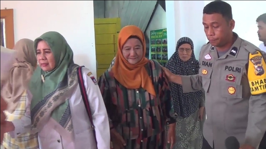 Sambut Hari Bhayangkara Ke 79, Puluhan Peserta Sekolah Lansia Tes Kesehatan Gratis, BKKN Sumbar Beri&nbsp;Apresiasi