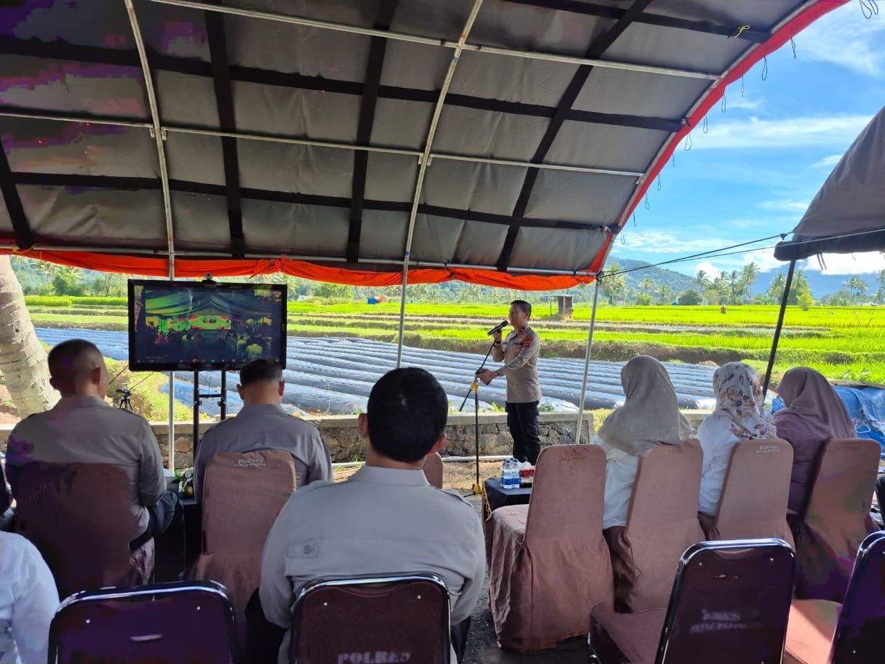 Tim Baharkam Polri Kunjungi Padang Panjang, Dukung Ketahanan Pangan Menuju Swasembada Nasional