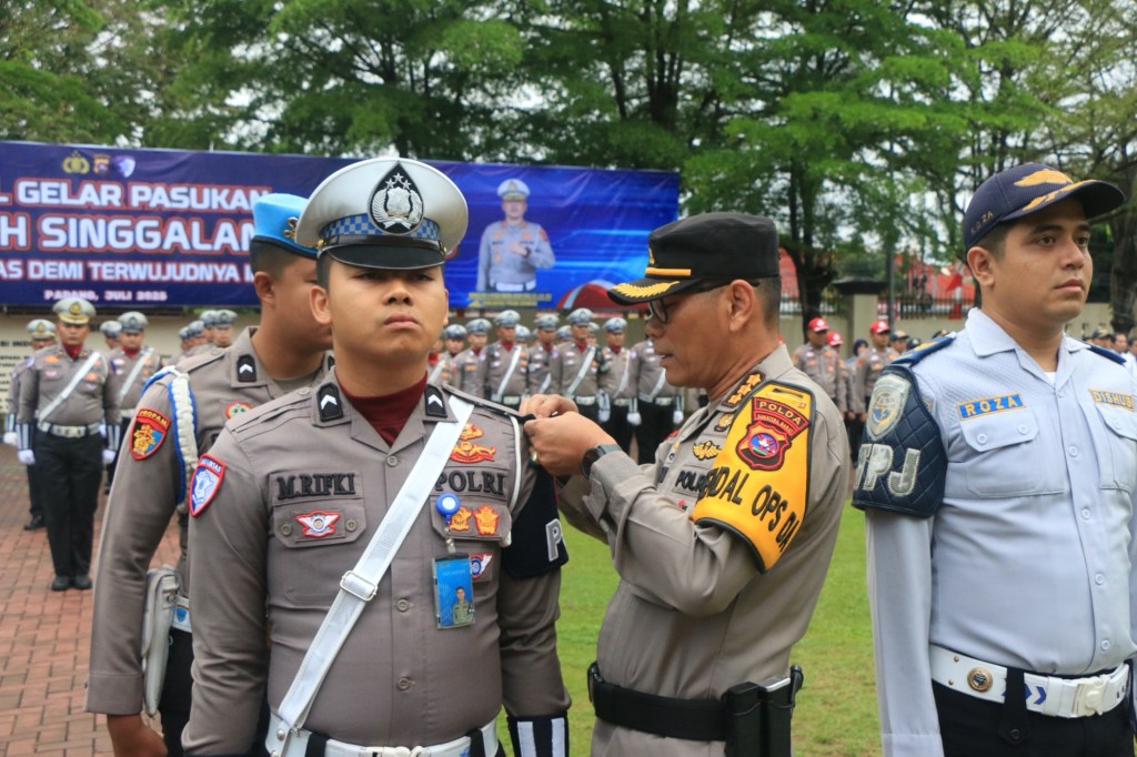 Operasi Patuh Singgalang 2025 Dimulai, Polda Sumbar Tegaskan Komitmen Keselamatan Berlalu&nbsp;Lintas