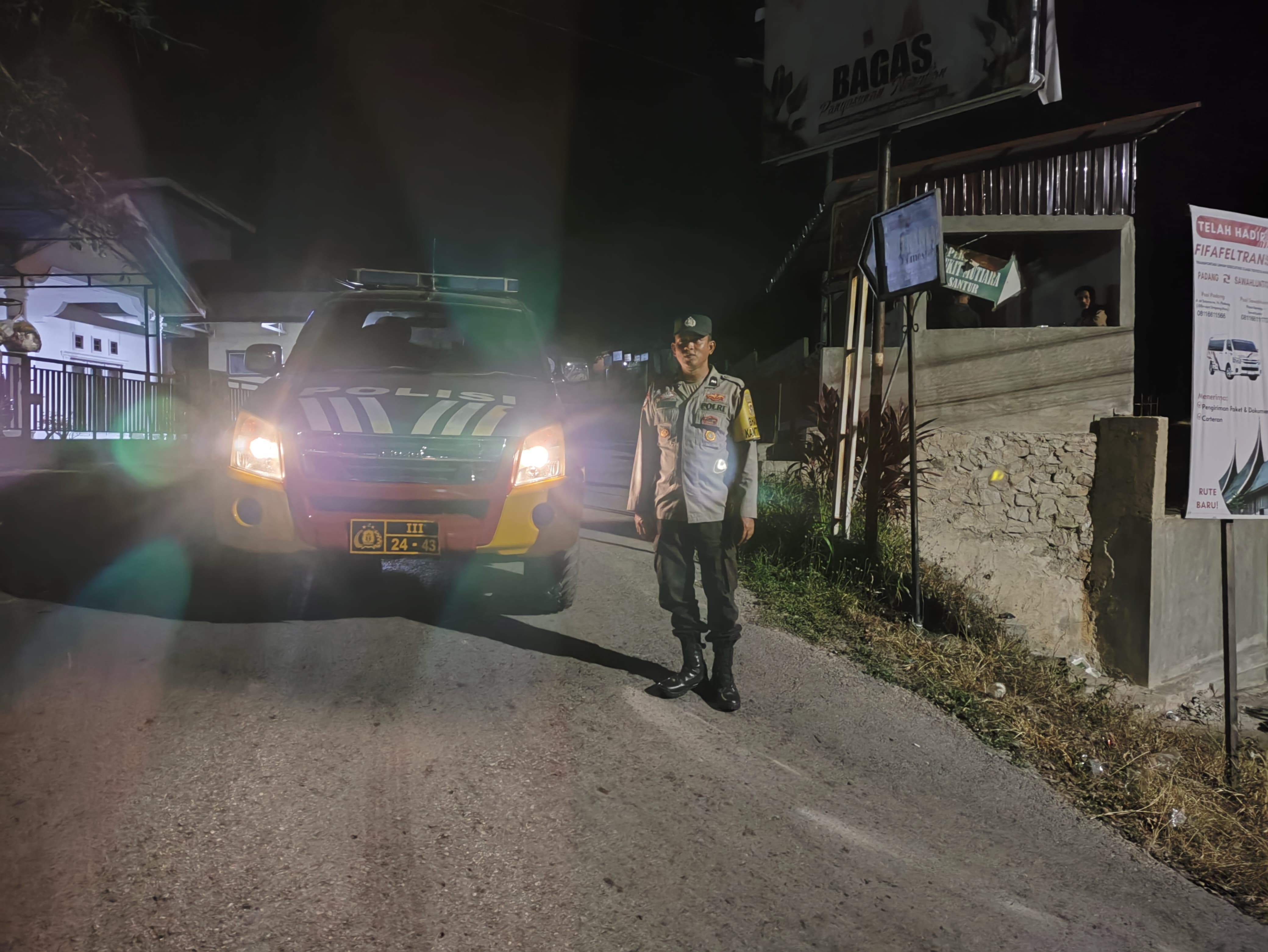 Polsek Barangin Gencar Lakukan Patroli untuk Ciptakan Keamanan dan Ketertiban di Wilayah Hukumnya