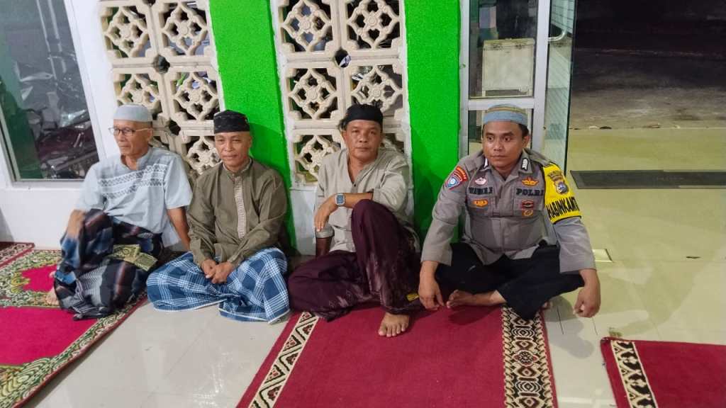 Bhabinkamtibmas Koto Baru Hadiri Tabligh Akbar Di Mesjid Besar Al&nbsp;Ikhlas