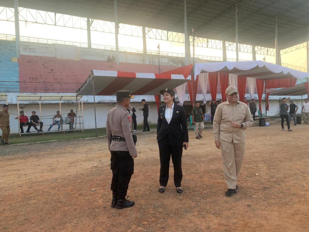 Siap Amankan Kunjungan Menpora RI, Polres Dharmasraya Cek&nbsp;Lokasi