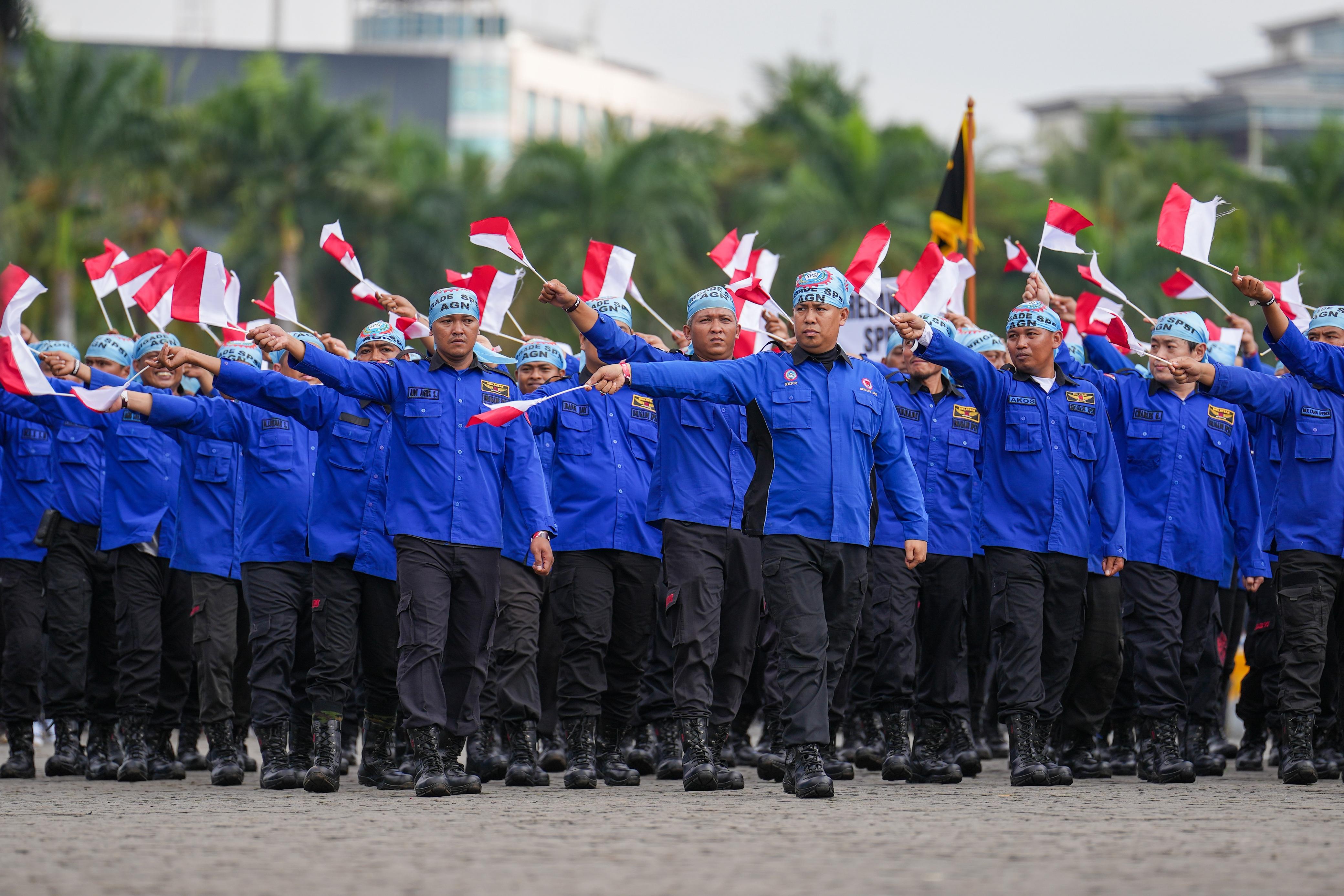 Polri Dekat Dengan Organisasi Keagamaan, Defile HUT Bhayangkara ke-79 Semakin Meriah