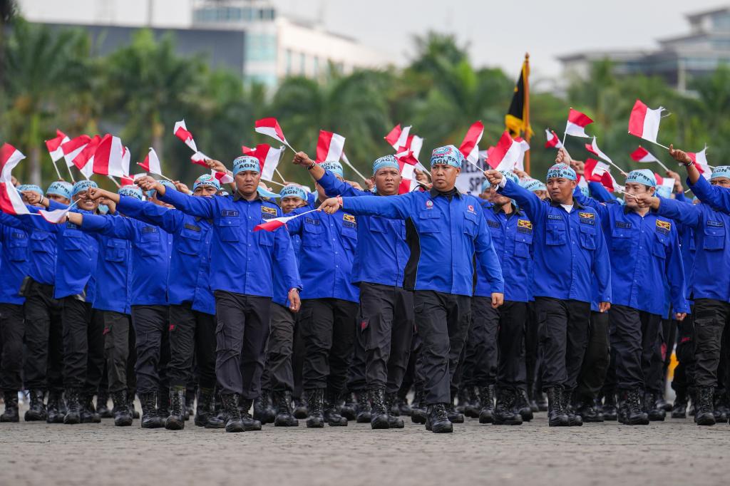 Polri Dekat Dengan Organisasi Keagamaan, Defile HUT Bhayangkara ke-79 Semakin&nbsp;Meriah
