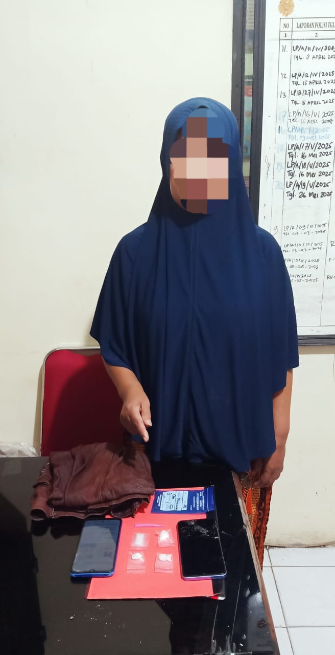 Operasi Antik Singgalang 2025, Polres 50 Kota Tangkap Perempuan Diduga Pengedar&nbsp;Sabu