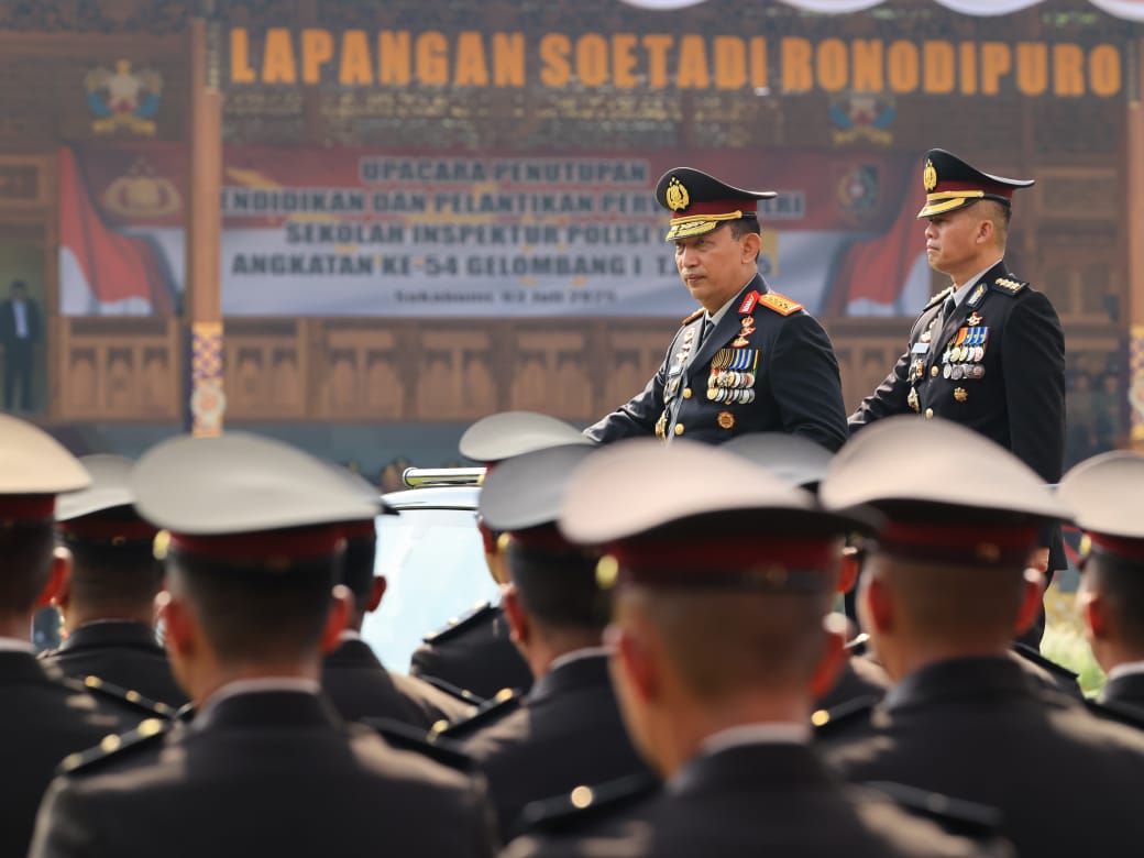 Kapolri: Perwira Baru Harus Terus Adaptif Demi Kesiapan Hadapi Berbagai Tantangan