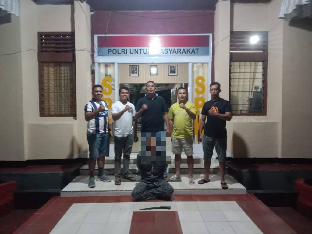 Polsek Sungai Rumbai Tangkap Pelaku Penganiayaan di Sungai&nbsp;Kemuning