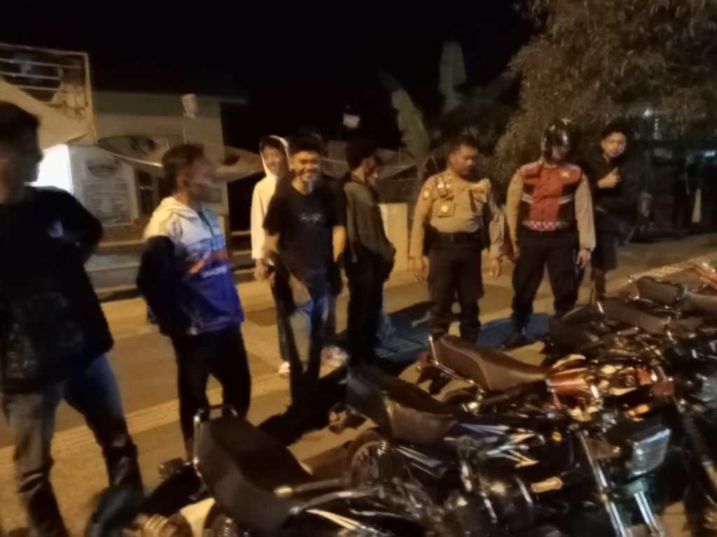 Polres Solok Kota Gelar KRYD Antisipasi Balap Liar dan Tawuran di Wilayah&nbsp;Hukum
