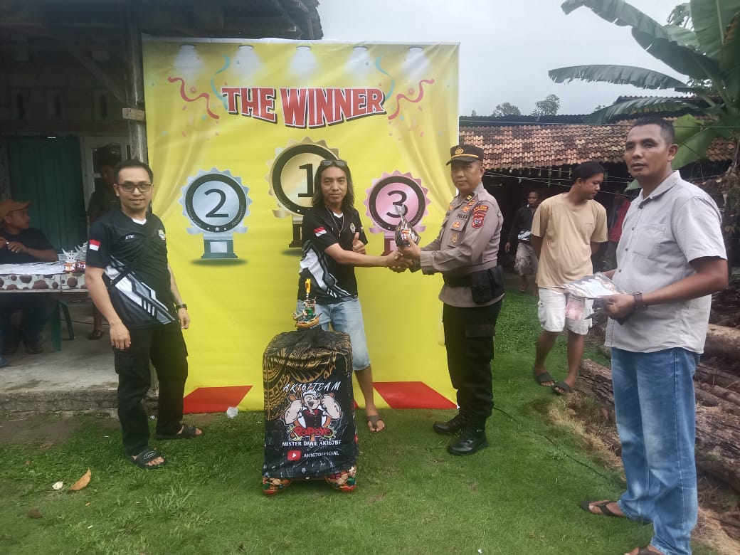 Meriahkan HUT Bhayangkara ke-79, Polsek Sungai Rumbai Gelar Latpres Burung Berkicau