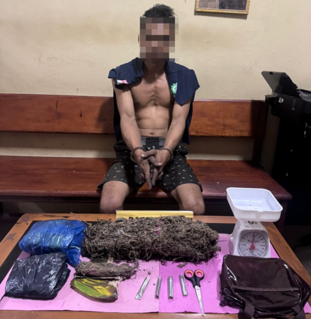 Hendak Edarkan Ganja Kering, Seorang Residivis Dibekuk Tim Opsnal Satresnarkoba Polres Pasaman&nbsp;Barat