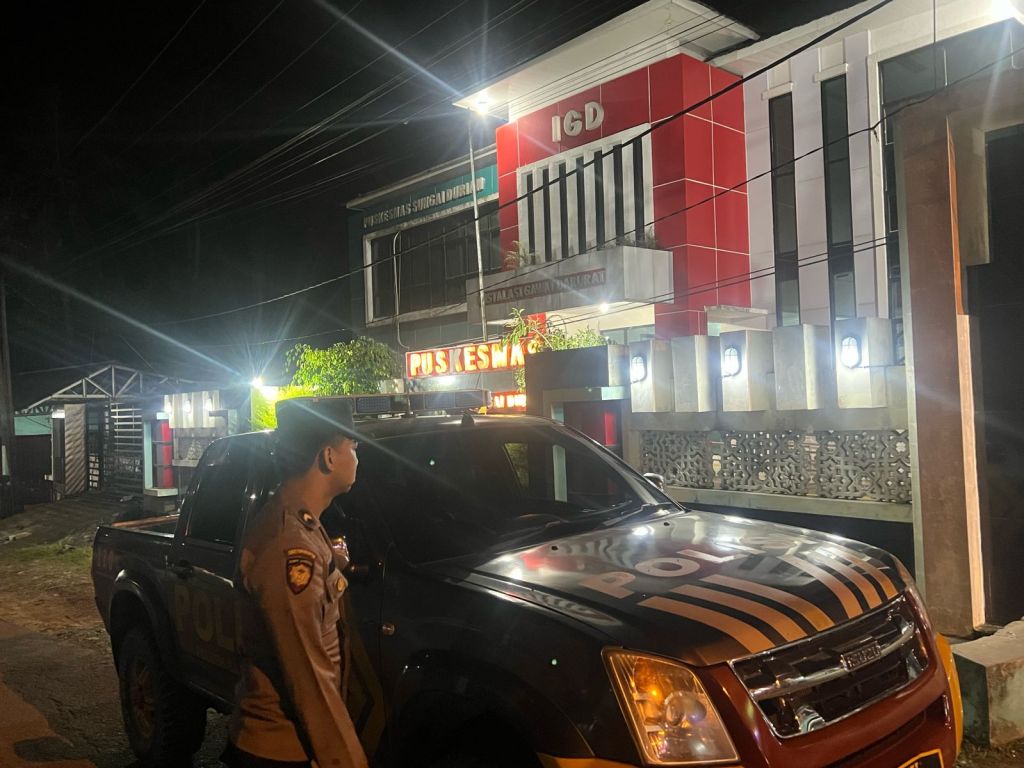 Polsek Barangin Gencarkan Patroli Malam, Cegah Premanisme dan 3C di Wilayah&nbsp;Rawan