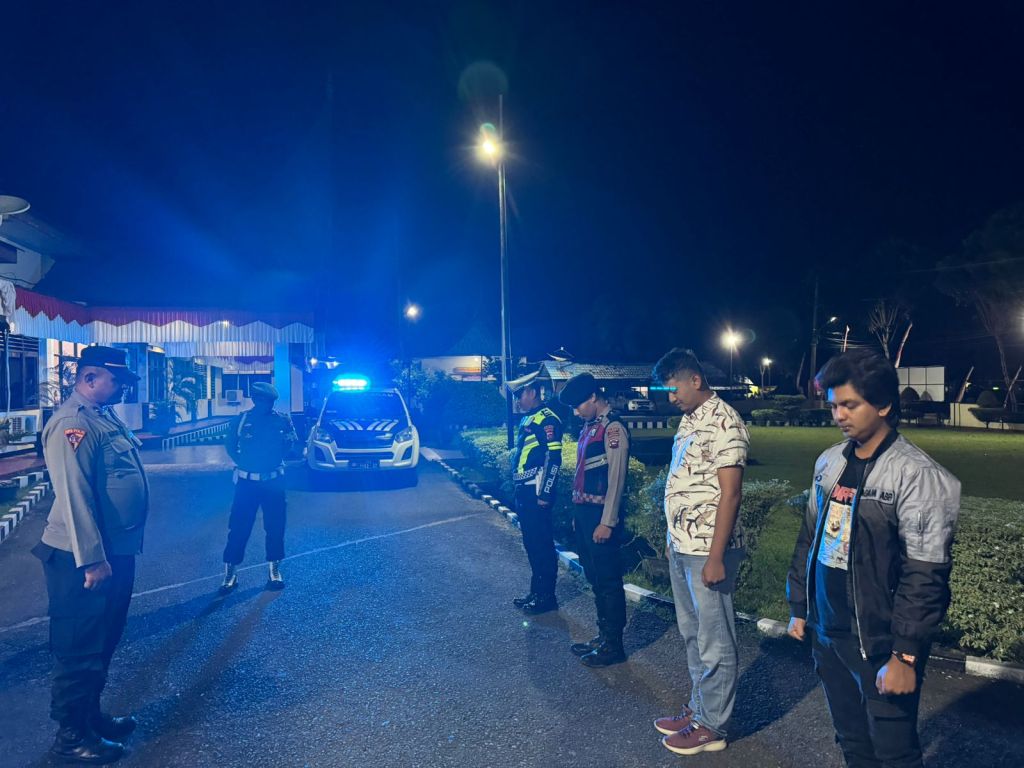 Antisipasi Kejahatan Jalanan, Polres Agam Gelar Patroli Malam&nbsp;Hari
