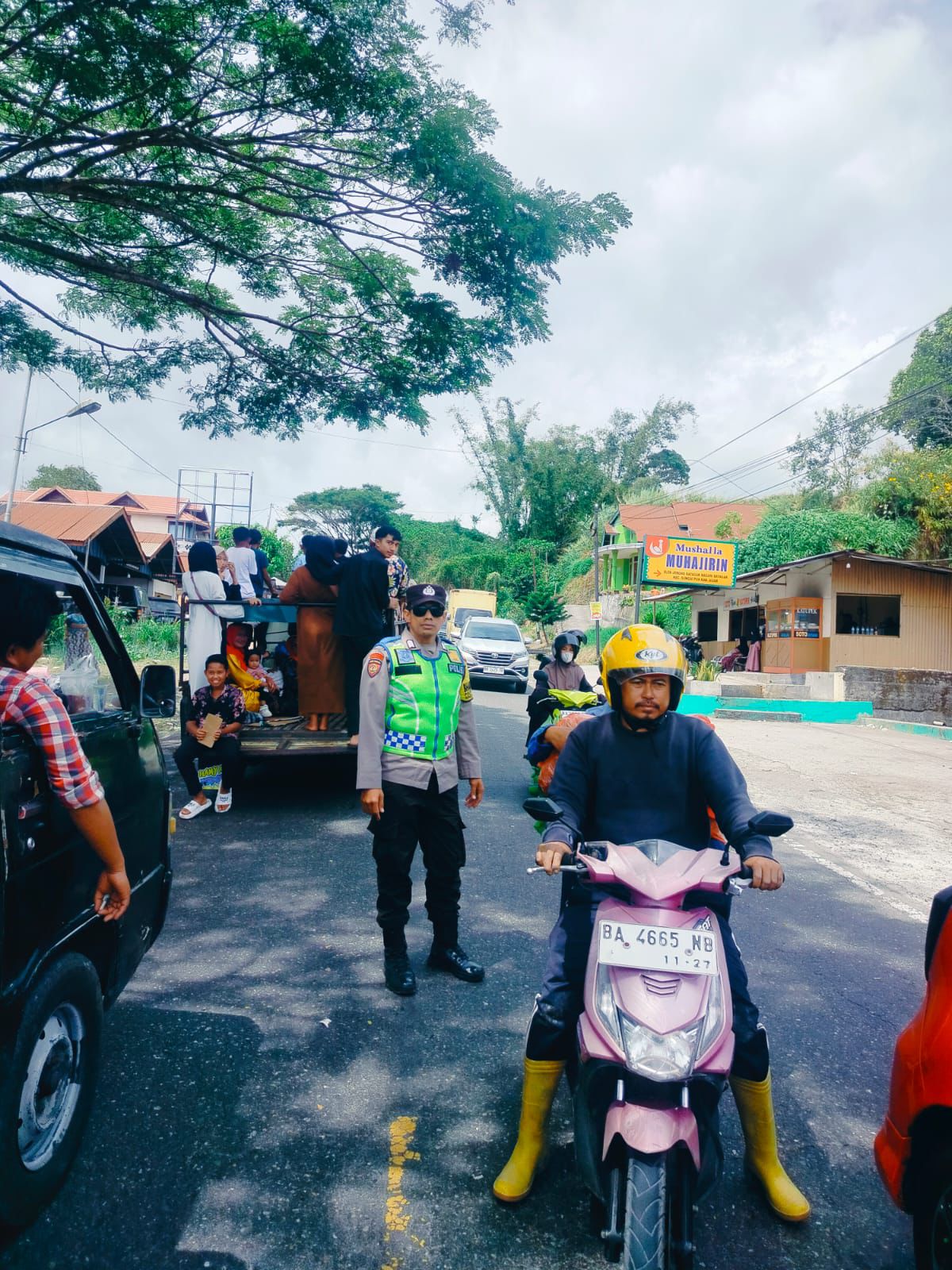 Polsek Pulau Punjung Gelar Patroli Rutin Antisipasi Balap Liar dan Tindak Pidana 3C