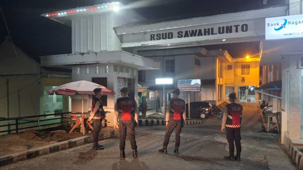 Antisipasi Kejahatan Malam Hari, Sat Samapta Polres Sawahlunto Giatkan Patroli di Dua Kecamatan&nbsp;Rawan