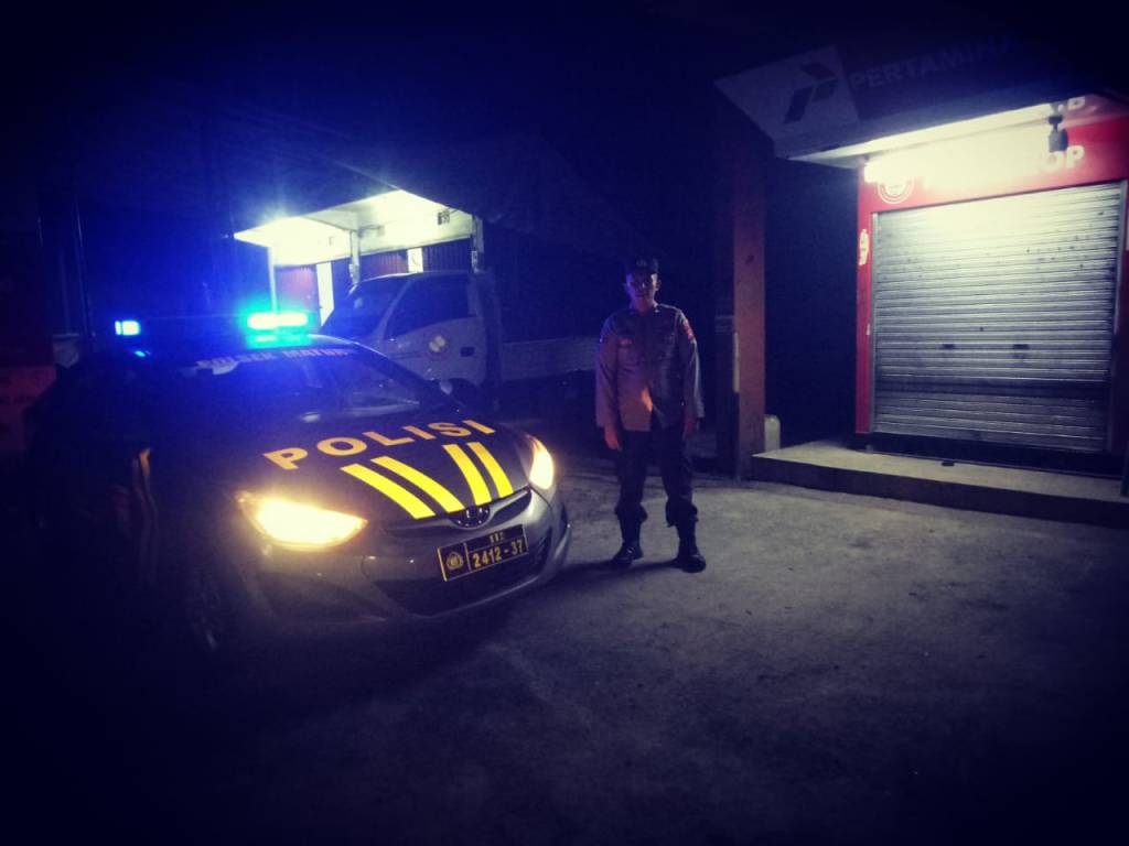 Ciptakan Rasa Aman, Polres Agam Gencarkan Patroli Malam&nbsp;Hari