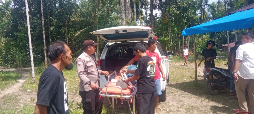 Personil Polsek Kapur IX Amankan Warga ODGJ demi  Keselamatan