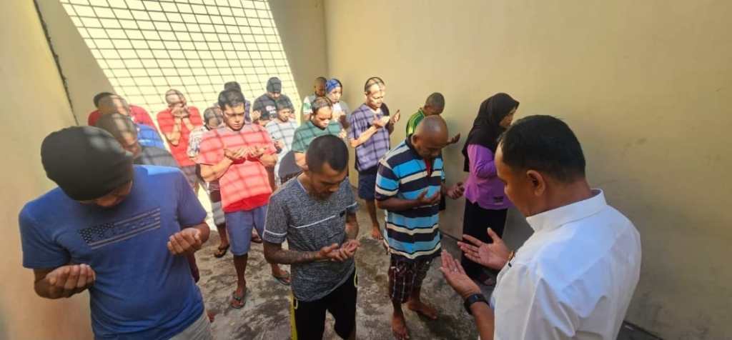 Personel Polres Laksanakan Pengecekan Situasi di Rumah&nbsp;Tahanan