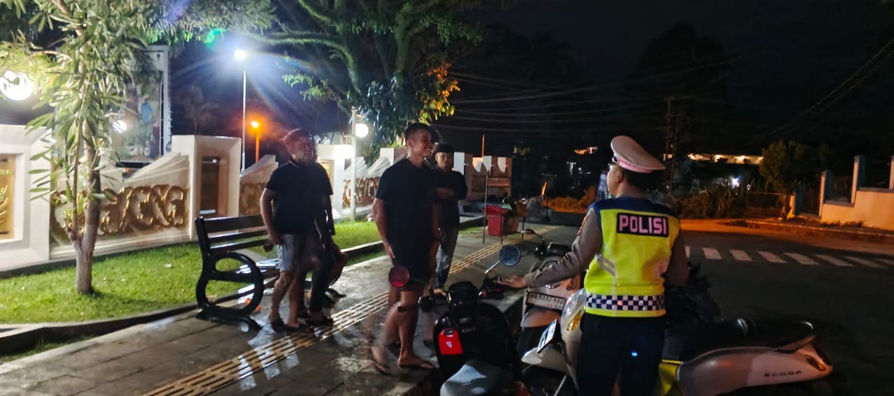 Cegah Balap Liar, Polres Solok Selatan Gencar Patroli Malam