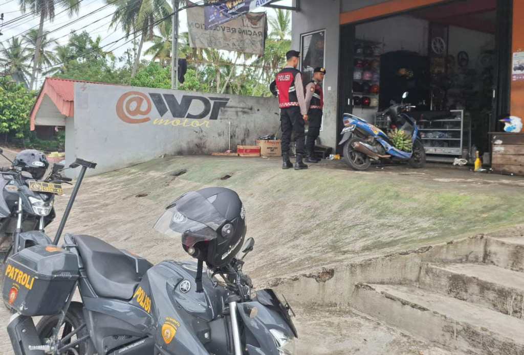 Meski Hari Libur, Personel Sat Samapta Polres Sawahlunto Tetap Aktif: Sampaikan Himbauan Kamtibmas Lewat Patroli&nbsp;Dialogis