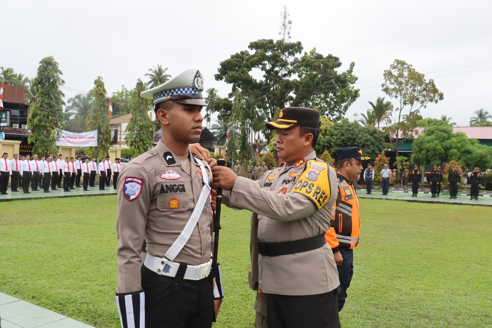 Polres Pasaman Barat Melaksanakan Apel Gelar Pasukan Operasi Patuh Singgalang 2025