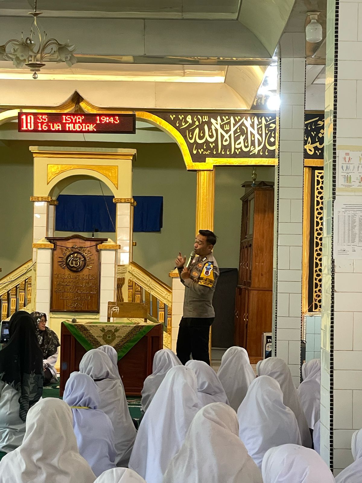 Polres Agam Beri Penyuluhan Sadar Narkoba&nbsp; Bagi Pelajar Ponpes