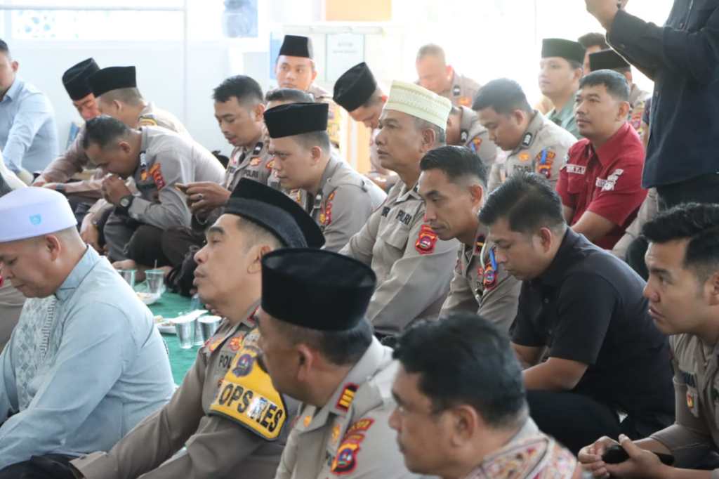 Polres Solok Laksanakan Kegiatan Rutin Pembinaan Rohani dan Mental&nbsp;Personil