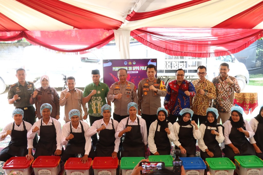 Kapolda Sumbar Resmikan Gedung SPPG I dan SPPG II di Kabupaten Sijunjung, Dorong Percepatan Program Makan Bergizi&nbsp;Gratis