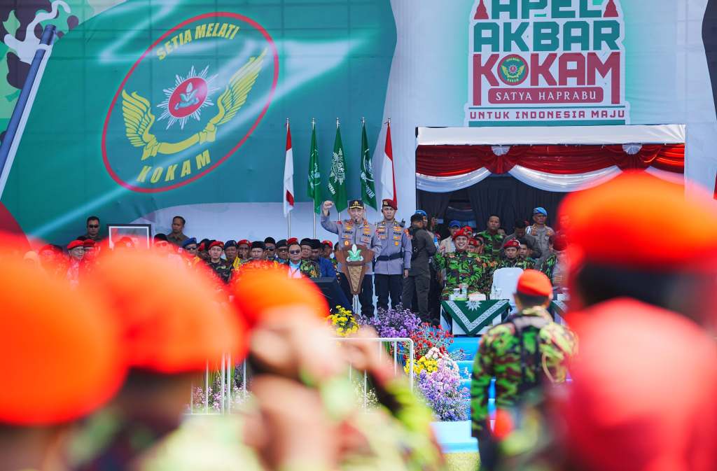 Kapolri Pimpin Apel Akbar Kokam Pemuda Muhammadiyah 2025 di Yogyakarta, Sinergi Wujudkan Ketahanan&nbsp;Pangan