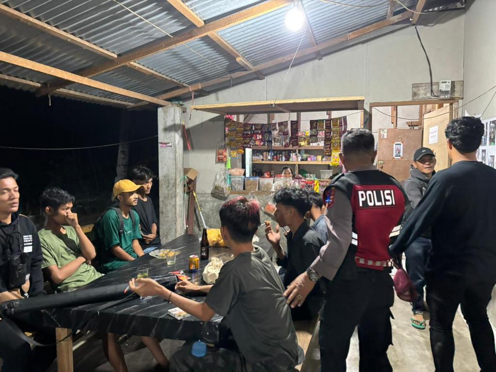 Polres Padang Pariaman Gelar Cipkon untuk Antisipasi Balap Liar, Tawuran dan Tindak Pidana&nbsp;Lainnya