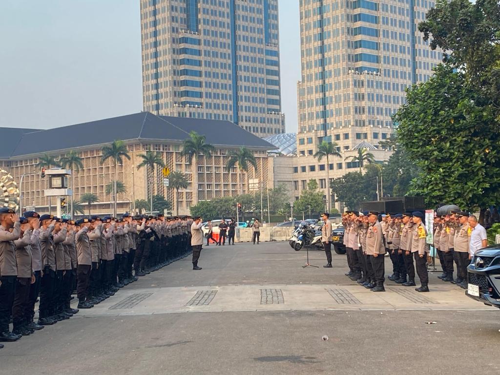 1.632 Polisi dikerahkan Amankan Aksi Ojol di Silang Selatan&nbsp;Monas