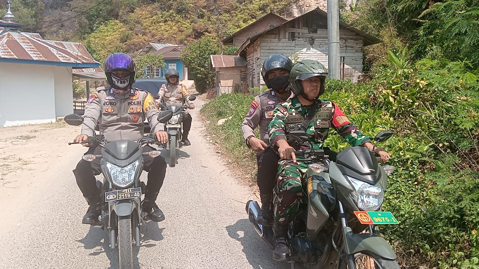 Polsek Harau Gelar Patroli Bersama Forkopimca Berikan Imbauan Cegah Karhutla