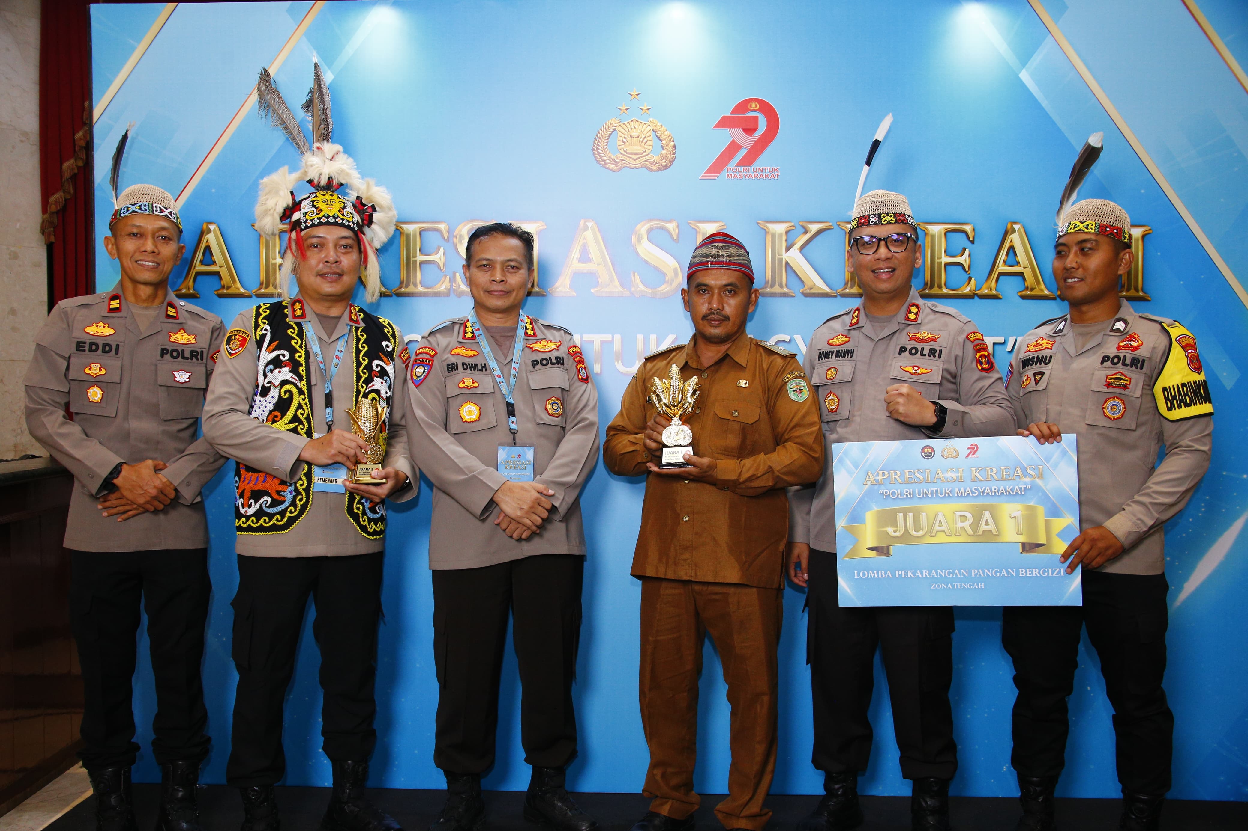 Raih Penghargaan Inovasi Ketahanan Pangan, Kapolres Kutai Timur : Komitmen Nyata Dukung Program Asta Cita