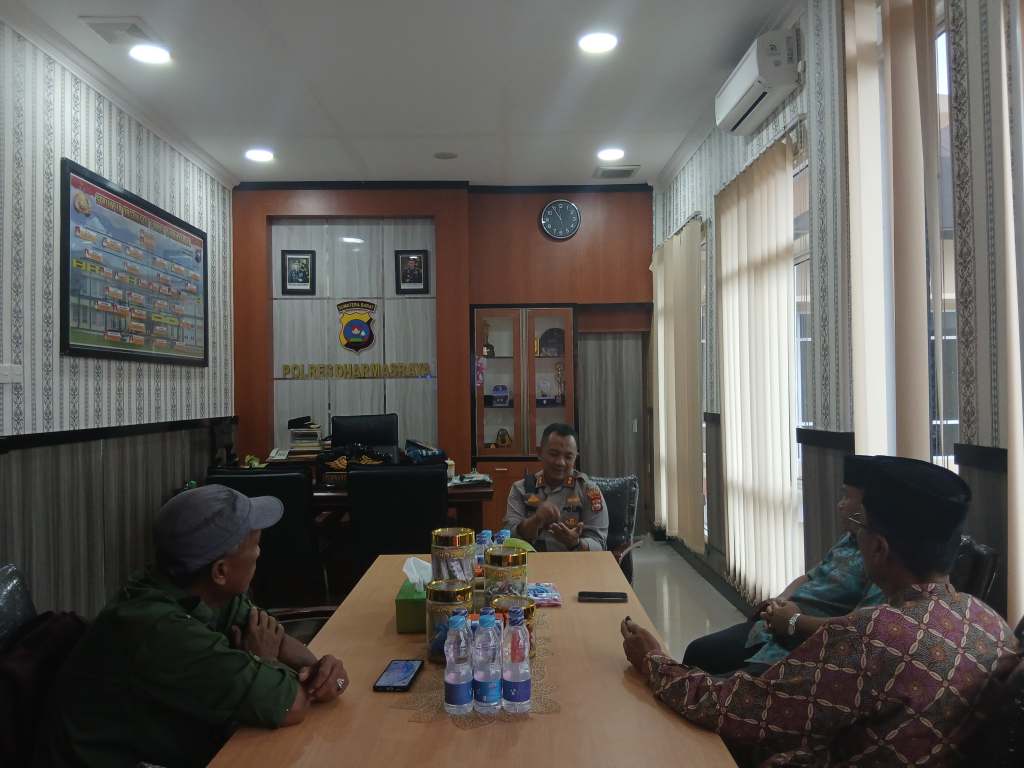 Kapolres Dharmasraya Bincang Sitkamtibmas Bersama Tokoh Nagari Sungai&nbsp;Lasi