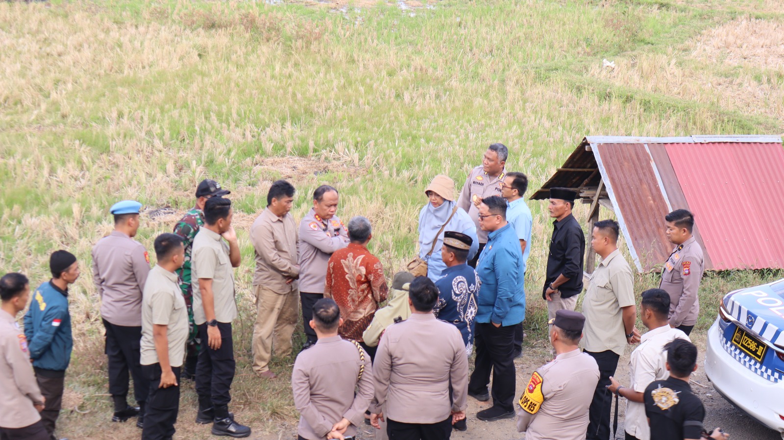 Kapolda Sumbar Tinjau Langsung Lahan Penanaman Jagung 80 Hektar di Tanjung Barulak