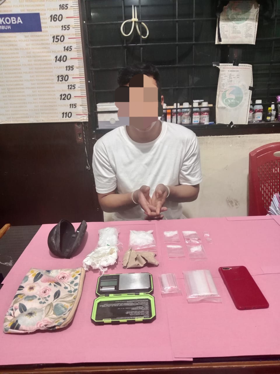 Ratusan Gram Sabu Diamankan Polisi Saat Ungkap Kasus di&nbsp;Payakumbuh