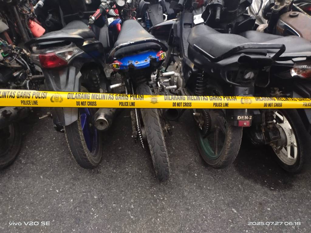 Operasi Cipta Kondisi Polres Payakumbuh, 23 Unit Sepeda Motor&nbsp;Diamankan