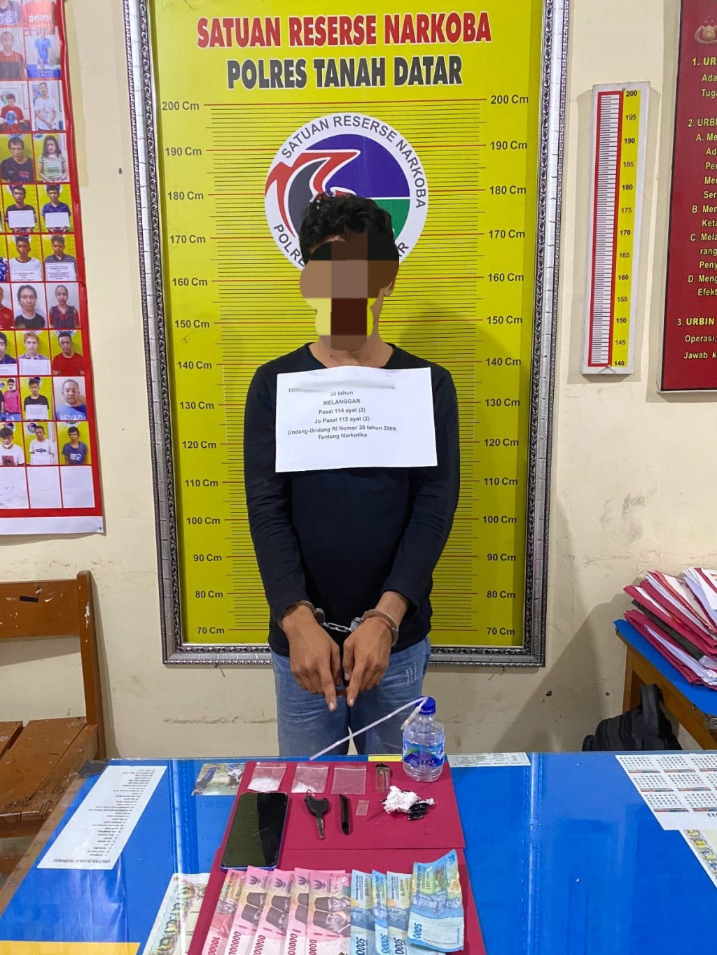 Tekan Penyalahgunaan Narkotika, Satresnarkoba Polres Tanah Datar Kembali&nbsp; Berhasil Gagalkan Peredaran Narkotika Jenis Sabu, 2 Paket Sabu-sabu Berhasil&nbsp;Diamankan