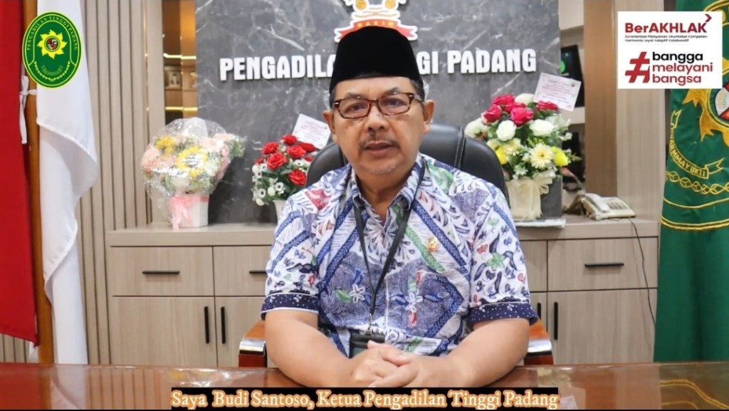 Ketua Pengadilan Tinggi Padang Sampaikan Ucapan HUT Bhayangkara ke-79: Terima Kasih atas Sinergi dan Dedikasi Polri sebagai Garda Penegak Keadilan dan Pelindung&nbsp;Masyarakat