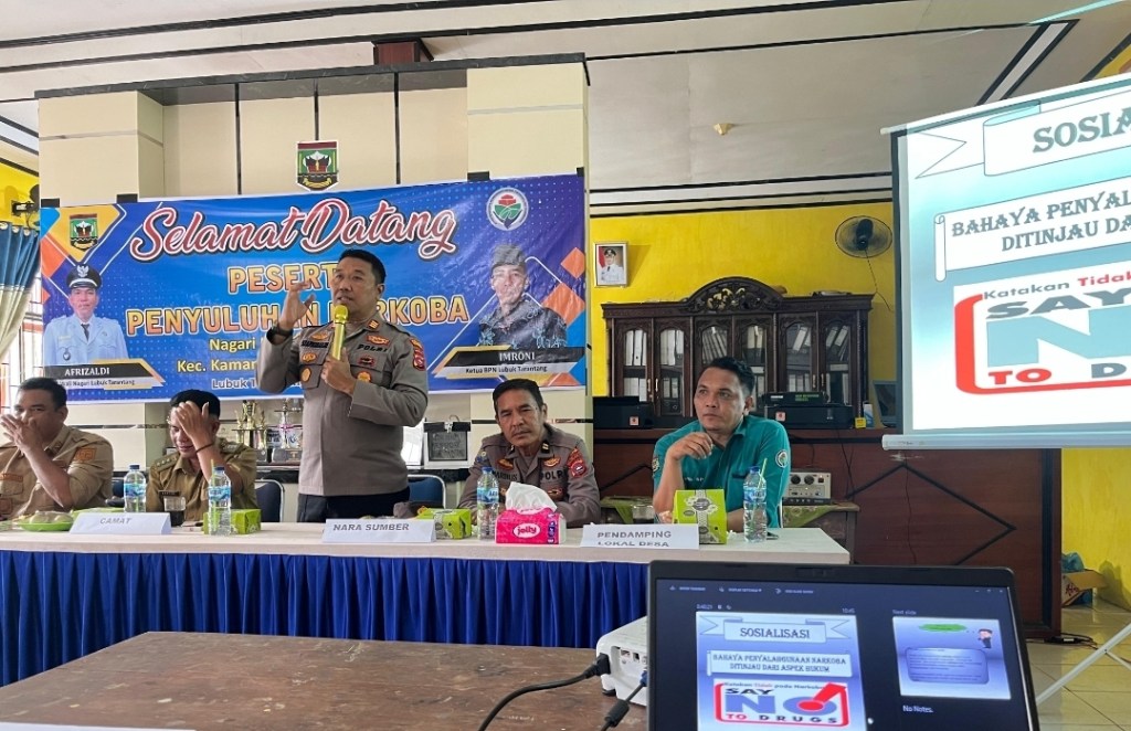 Kapolsek Kamang Baru Menjadi Narasumber Sosialisasi&nbsp;Narkoba