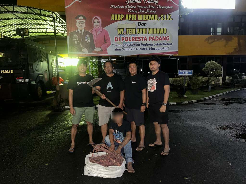 Polresta Padang Tangkap Pelaku Pencurian Kabel Tower di Parupuk&nbsp;Tabing